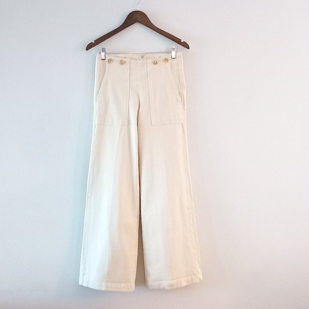 PILCRO The Kit High Rise Wide Leg Utility Trouser - Picture 4 of 15